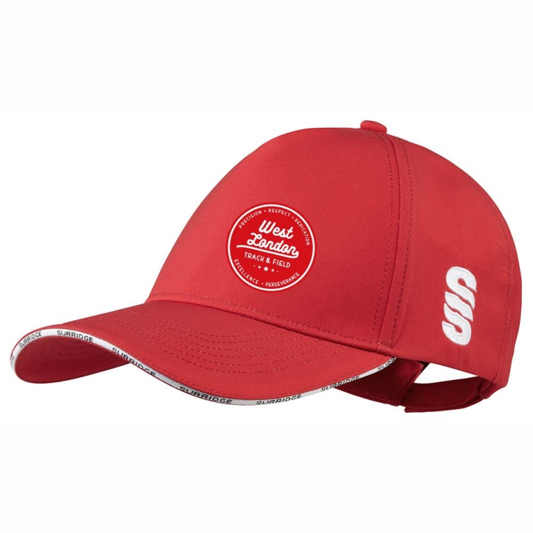 WEST LONDON TRACK SS BASEBALL CAP RED